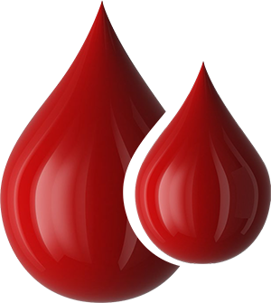 Silné krvácanie logo